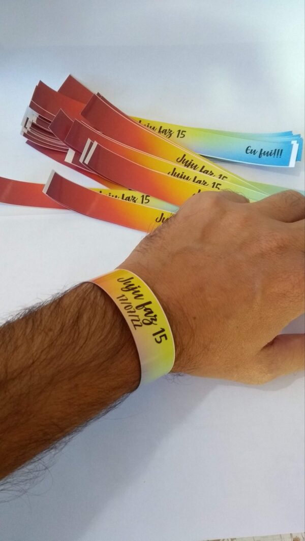 Pulseira de Identificação VIP para eventos (100un) - Imagem 4