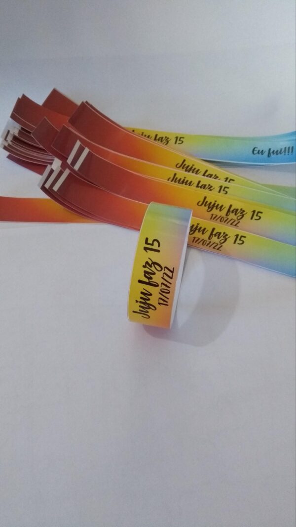 Pulseira de Identificação VIP para eventos (100un) - Imagem 3