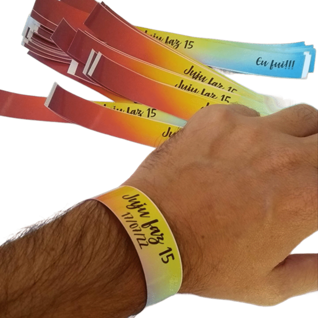 Pri Vip Pulseira de Identificação VIP para eventos (100un)