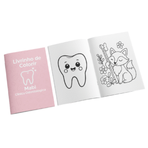 Livrinhos de Colorir tema Dentista