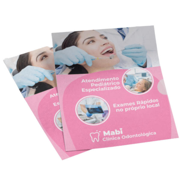 Panfletos Flyers Dentista (2500un)